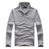 Classic Striped Cotton Polo for Men - Spring & Autumn ATHLEXES