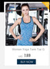 ElevateFit Black Sleeveless Yoga Top for Women ATHLEXES
