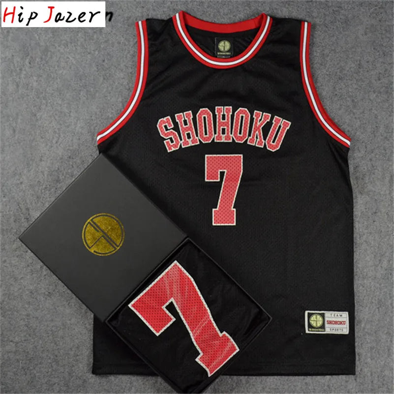 HipJazer Slam Cosplay Basketball Jersey Set - Shohoku Style ATHLEXES