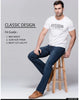 LGRG Men's Classic Slim Boot Cut Jeans ATHLEXES