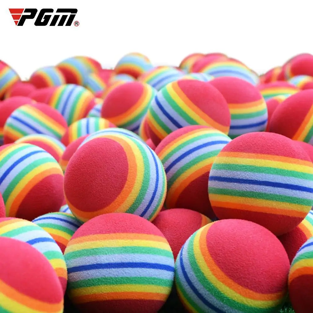 Rainbow Foam Golf Practice Balls Set ATHLEXES