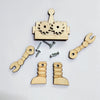 DIY Montessori Busy Board Accessories ATHLEXES
