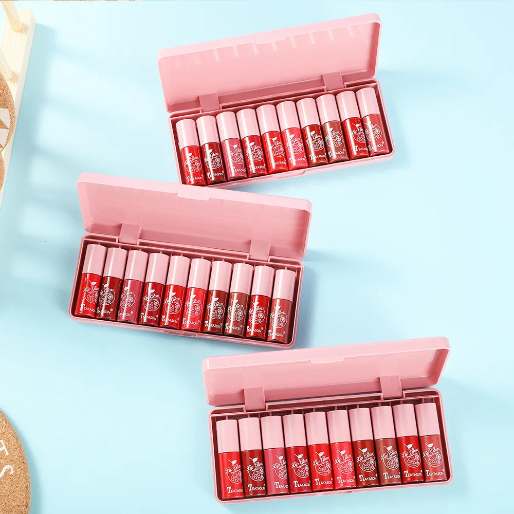 Mini 10-Color Lip Gloss Set ATHLEXES