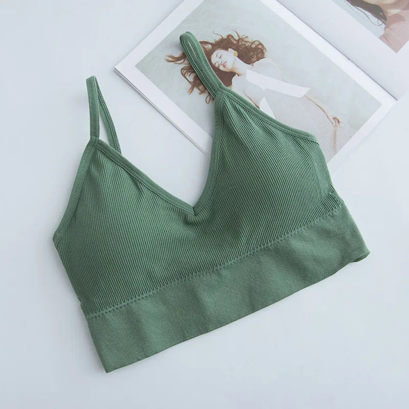 Seamless Comfort Wireless Sports Bra for Women ATHLEXES