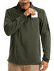 TACVASEN Men's Outdoor Polo Shirt with 2 Zipper Pockets ATHLEXES