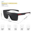 Crixalis Men's Polarized Square Sunglasses ATHLEXES