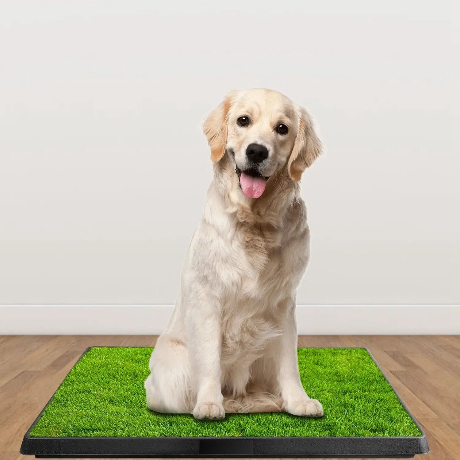 Pet Toilet Litter Box Pad, Potty Training, Synthetic Grass, Mesh Tray for Dogs, Indoor and Outdoor Use, 3 Layers ATHLEXES