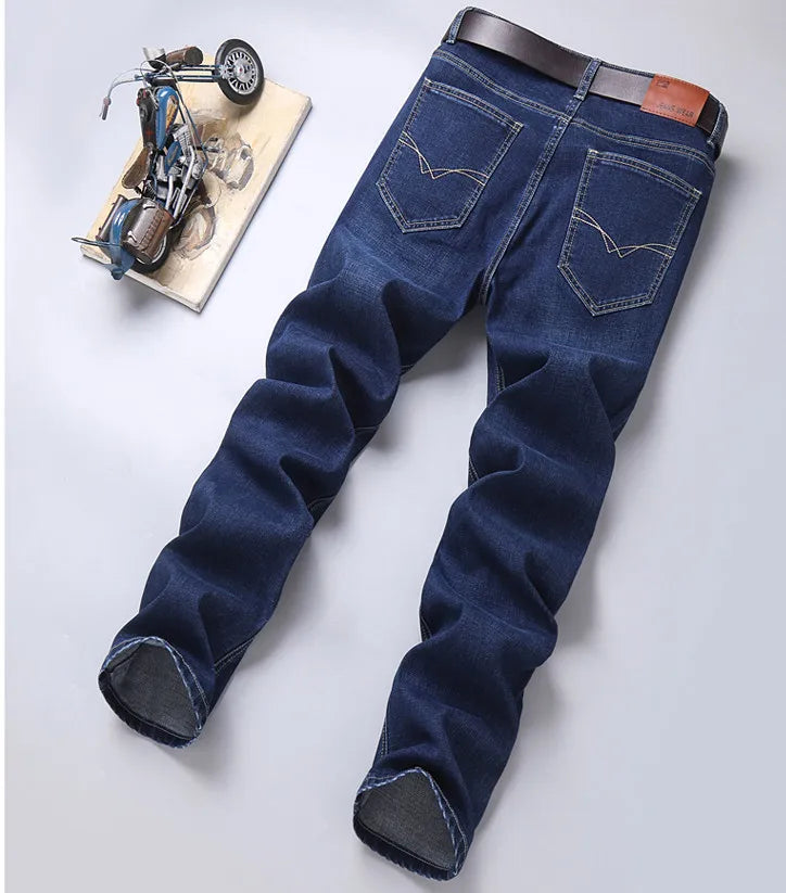 Blue Stretch Jeans & Black Denim Casual Trousers ATHLEXES