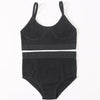 Women Seamless Bras Panties Set Sports Crop Top Briefs ATHLEXES