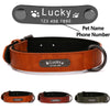 Custom Luxury Personalized Leather Dog Collar ATHLEXES