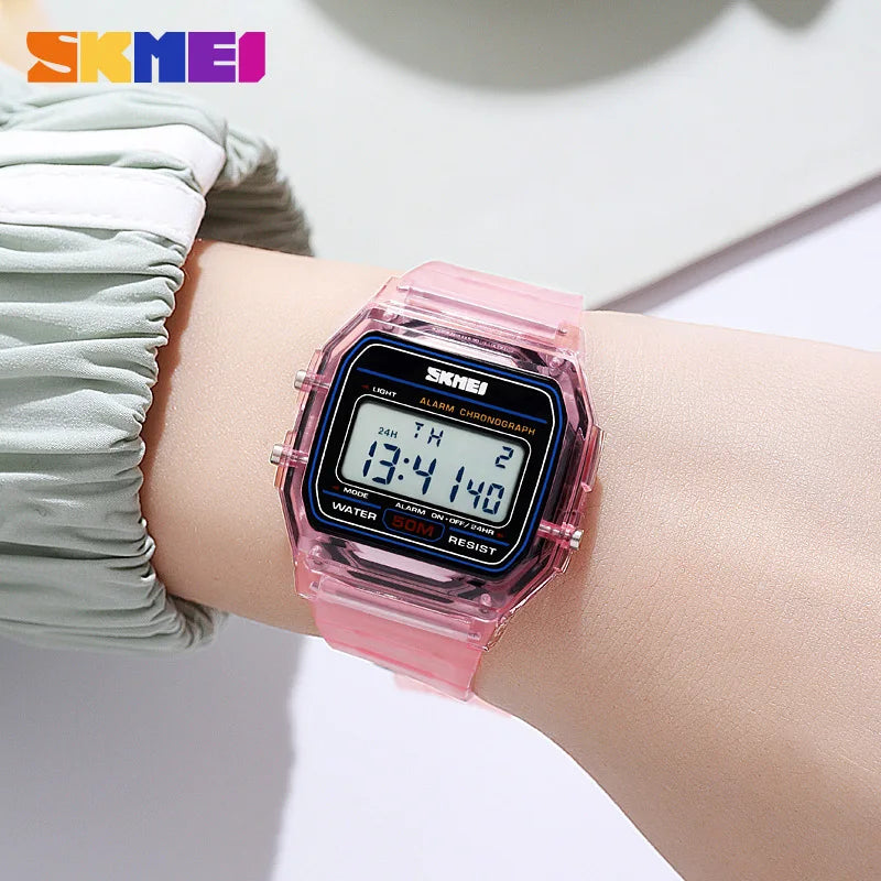 Skmei Kids Waterproof LED Sport Watch ATHLEXES