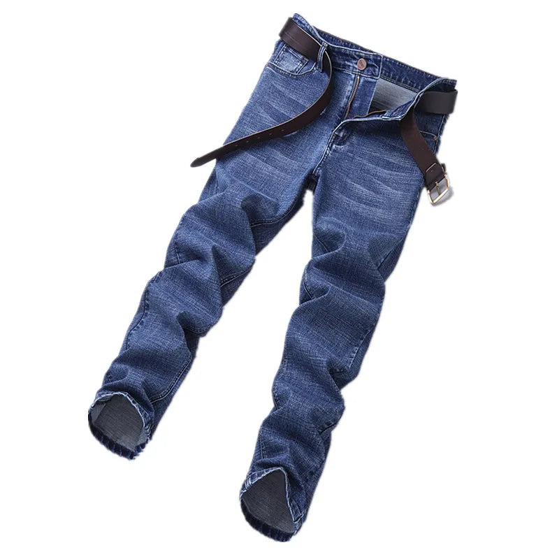 Blue Comfort Stretch Jeans for Men ATHLEXES