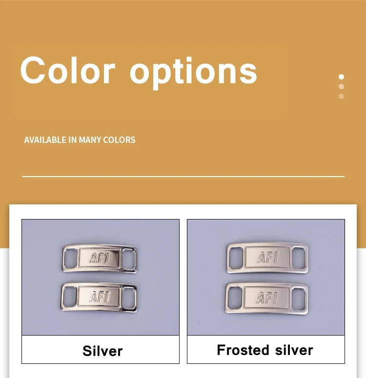 AF1/AJ Premium Metal Shoelace Buckle Kit ATHLEXES