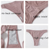 Women Seamless Bra Set High Cut Thong Panties Wire Free Lingerie ATHLEXES