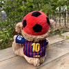 CuddleBear Plush Teddy Football Toy ATHLEXES