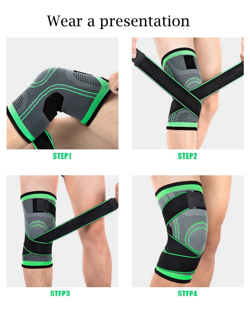 KneeGuard Adjustable Sports Knee Brace ATHLEXES