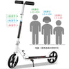 HOOMORE Adjustable Kick Scooter with 200mm Wheels ATHLEXES