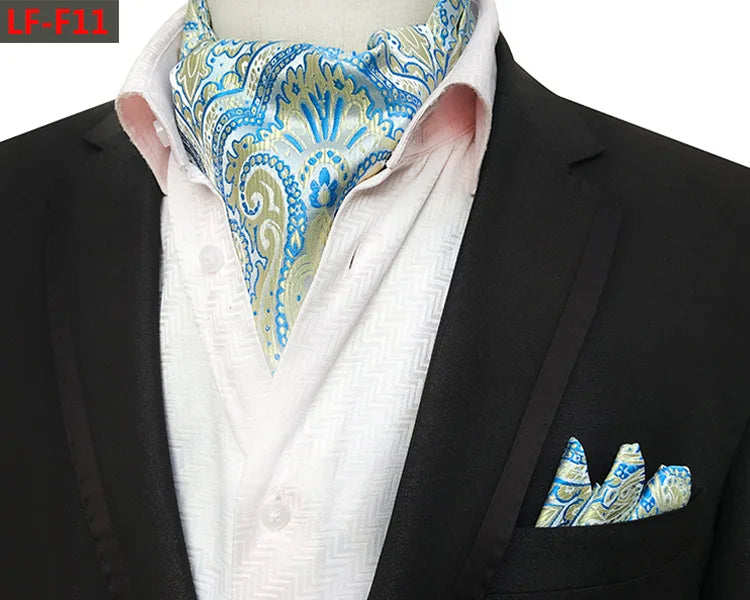 Paisley Elegance Ascot Cravat Set ATHLEXES