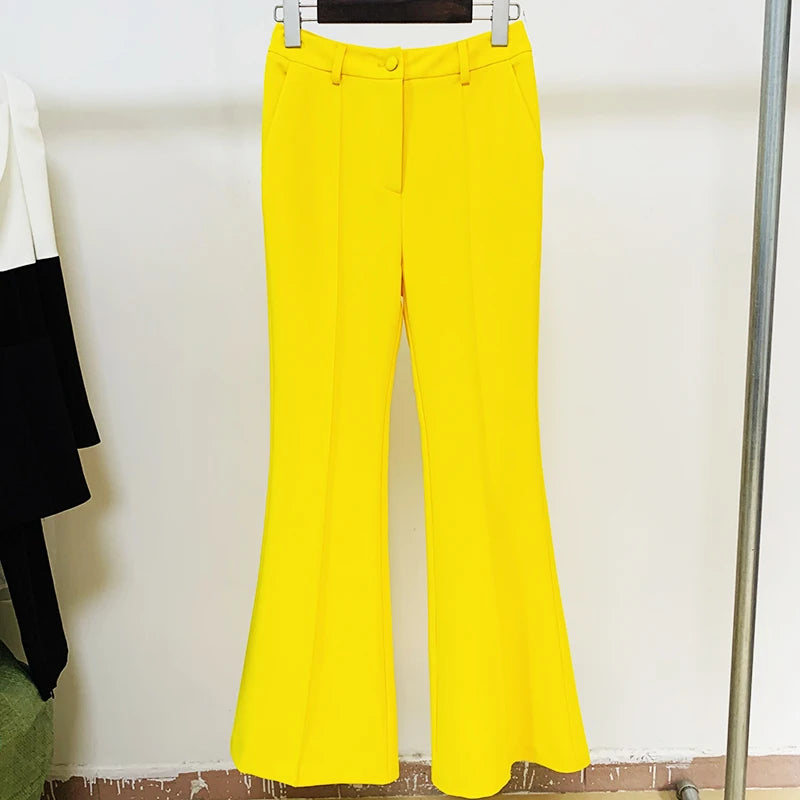 ChicRunway Women's Blazer and Flare Pants Set ATHLEXES