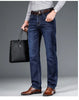 Shan Bao Classic Straight Stretch Denim Jeans ATHLEXES