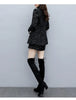 Chic Women’s Plaid Two-Piece Suit: Jacket and Shorts Set ATHLEXES