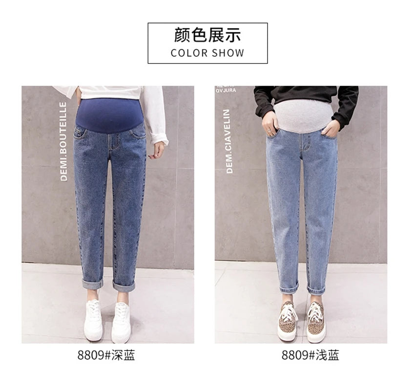 Maternity Chic High Waist Boyfriend Jeans ATHLEXES