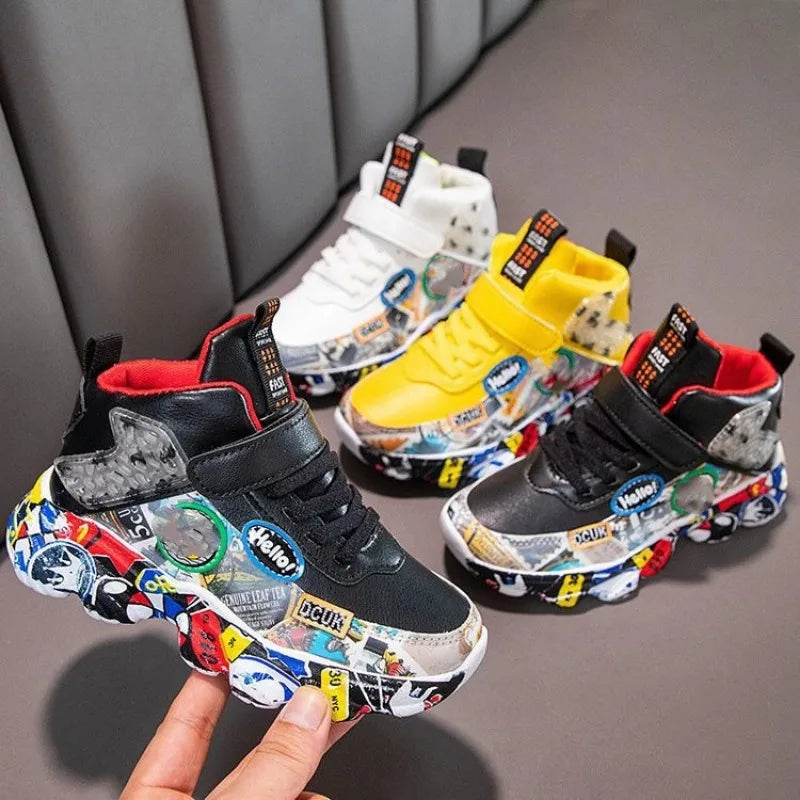 Kids Camouflage Lightweight Sports Shoes ATHLEXES