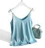 Silk Elegance V Neck Halter Cami Top for Women ATHLEXES