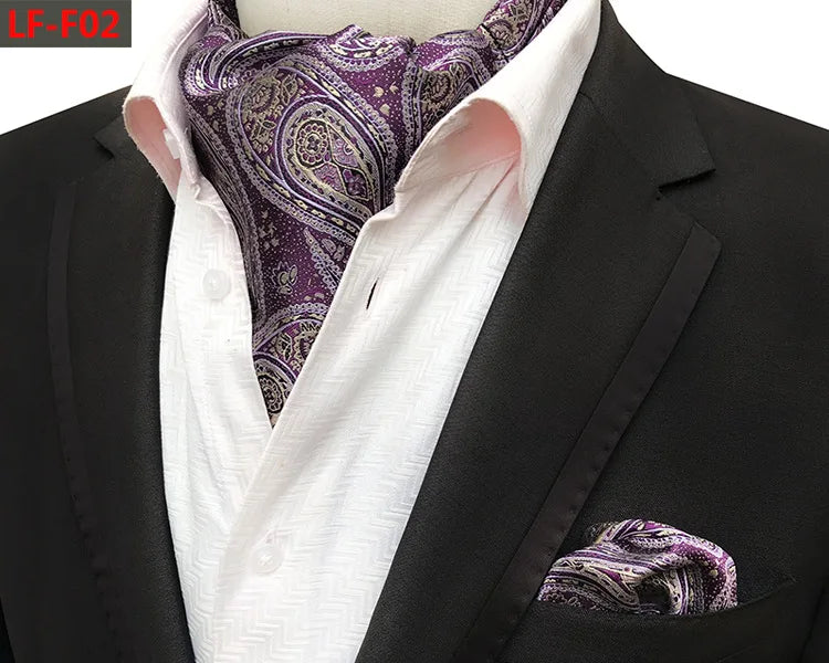 Paisley Elegance Ascot Cravat Set ATHLEXES