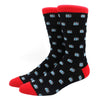 2024 Hiphop Funny Animal Dress Socks for Men - Flamingo & Penguin ATHLEXES