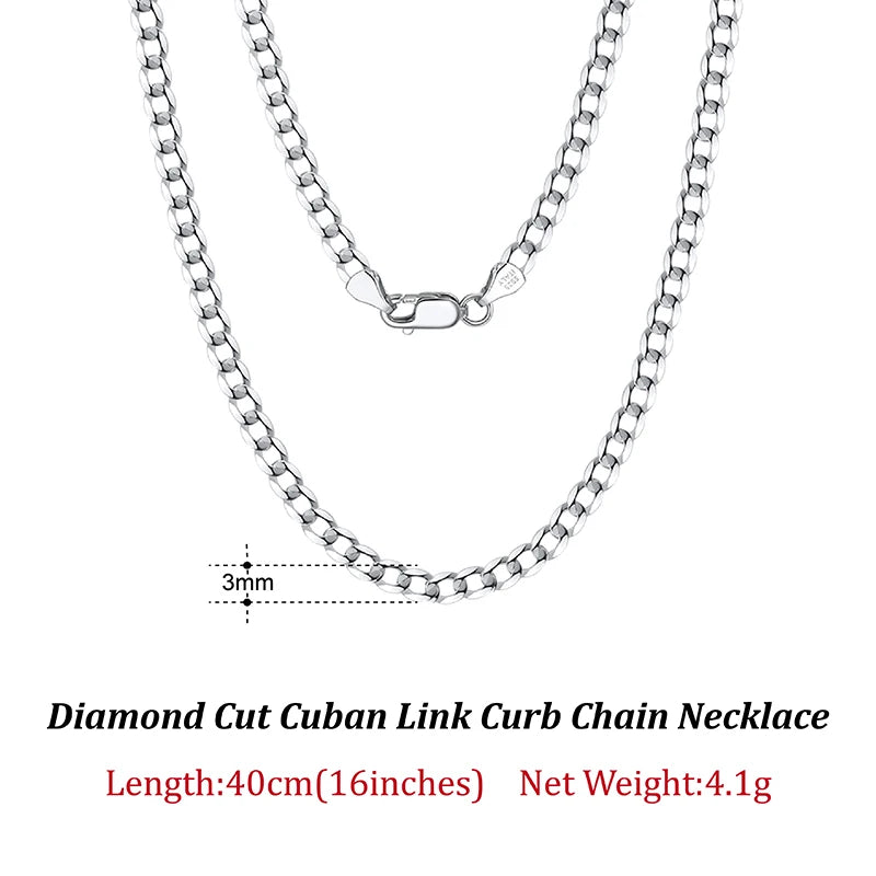 Rinntin 18K Gold Cuban Link Chain Necklace ATHLEXES