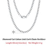 Rinntin 18K Gold Cuban Link Chain Necklace ATHLEXES