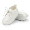 Meckior Retro Leather Baby Shoes with Anti-Slip Rubber Sole ATHLEXES