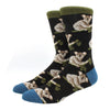 2024 Hiphop Funny Animal Dress Socks for Men - Flamingo & Penguin ATHLEXES