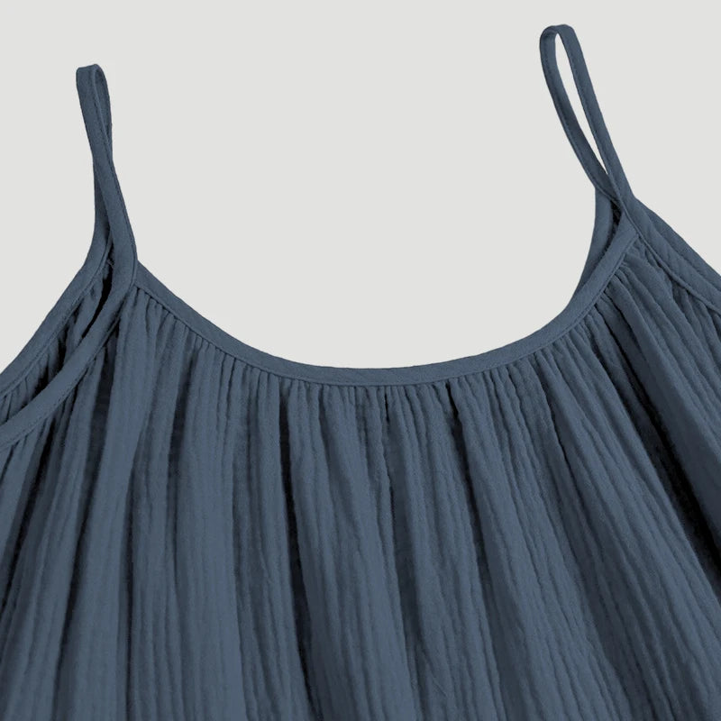 Elegant Cotton Summer Maxi Dress for Women ATHLEXES