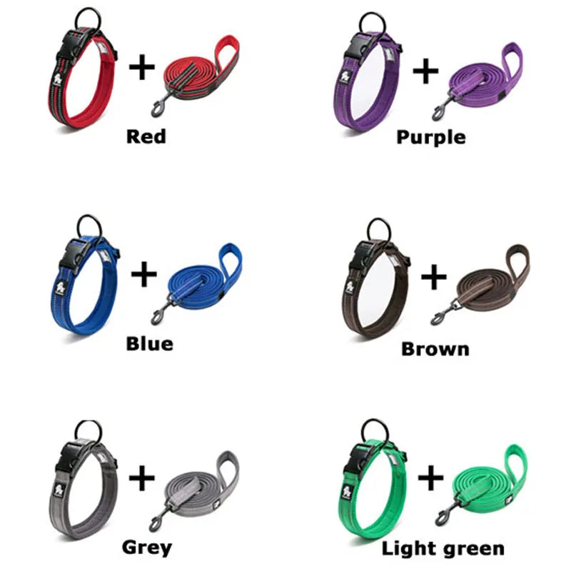 Truelove Mesh Nylon Dog Collar And Leash Set ATHLEXES