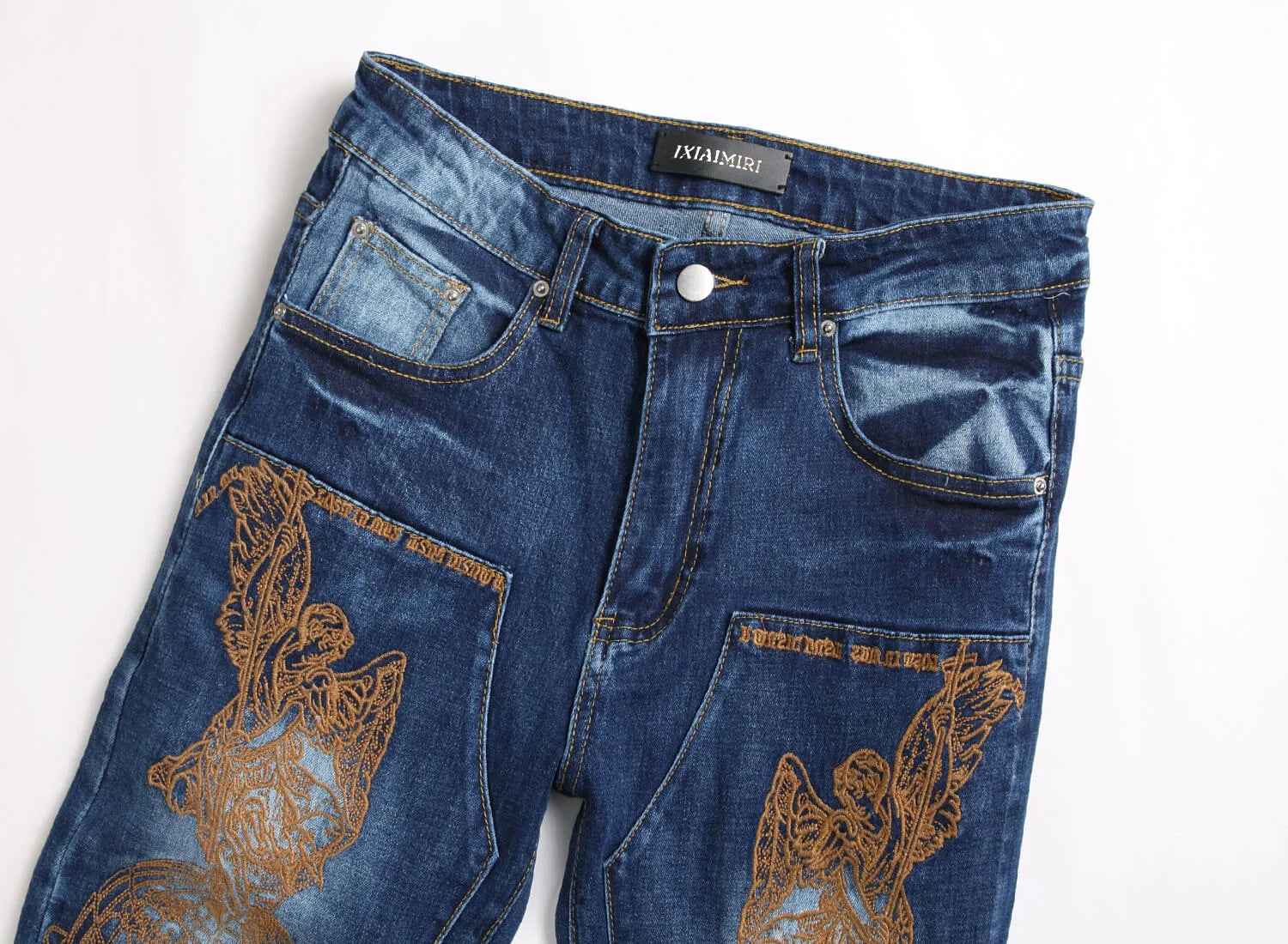 Urban Edge Distressed Y2K Denim Jeans ATHLEXES