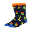 2024 Hiphop Funny Animal Dress Socks for Men - Flamingo & Penguin ATHLEXES