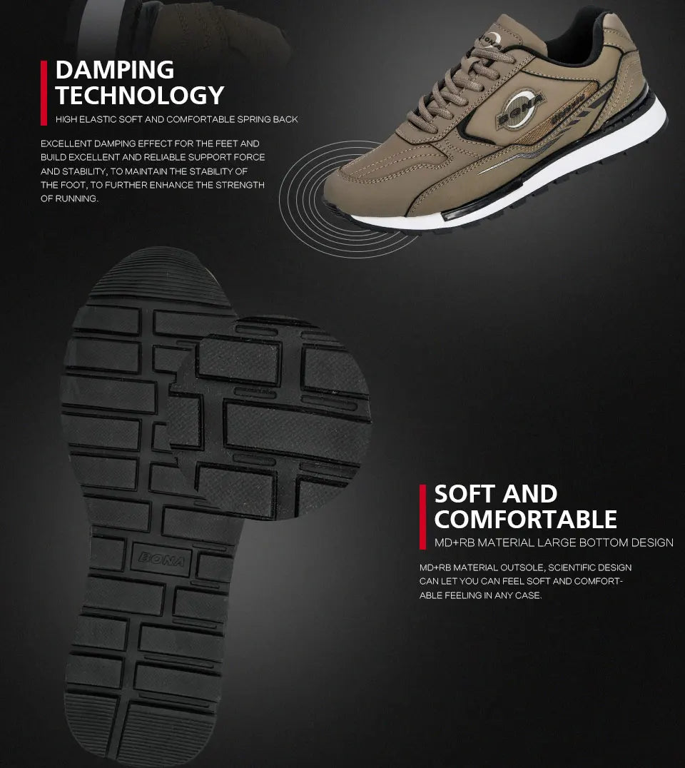 BONA Nubuck Leather Casual Sneakers for Men ATHLEXES