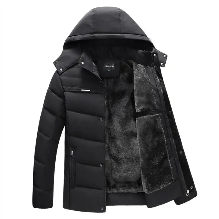 Thick Winter Parka for Men -15 Degree Warm Jacket ATHLEXES