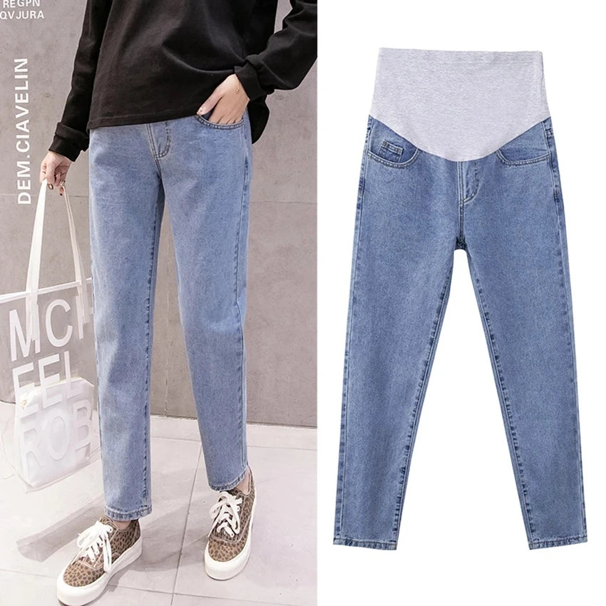 Maternity Chic High Waist Boyfriend Jeans ATHLEXES