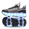 Adjustable LED Inline Roller Shoes for Kids ATHLEXES