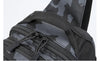 Tactical Sling Shoulder Bags Waterproof Night Reflective Strip Pack EDC Molle Chest Bag 10L Capacity Black ATHLEXES