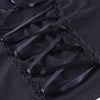Gothic Lace Bodycon Top for Women Streetwear Chic ATHLEXES