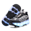 Adjustable LED Inline Roller Shoes for Kids ATHLEXES