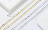 Rinntin 18K Gold Cuban Link Chain Necklace ATHLEXES