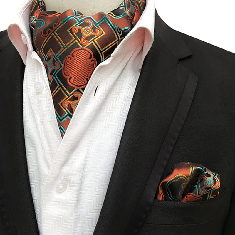 Paisley Elegance Ascot Cravat Set ATHLEXES