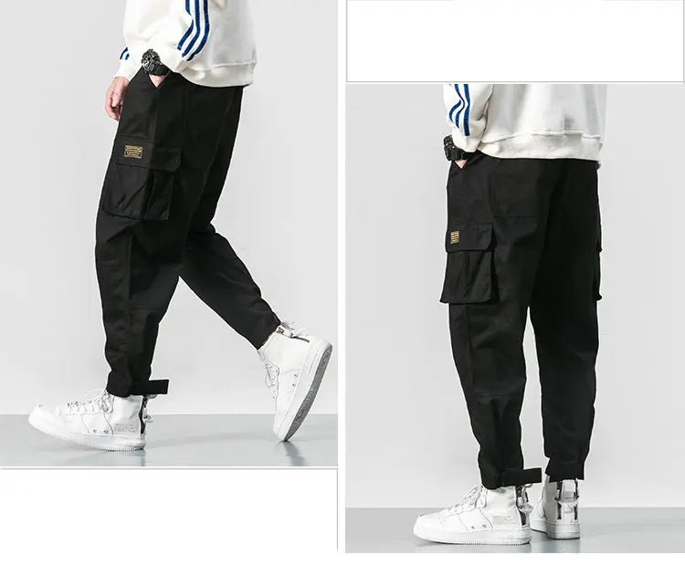 Urban Edge Cotton Multi-Pocket Harem Pants ATHLEXES