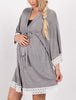 LuxeLounge Maternity Pajama Set ATHLEXES