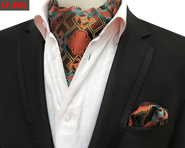 Paisley Elegance Ascot Cravat Set ATHLEXES